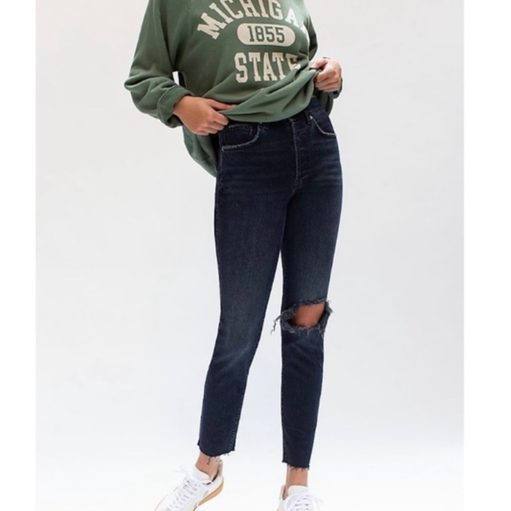 We The Free | size 27 Stella Jeans ripped knee with raw hem